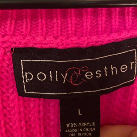 SOLD Distressed Button up Sweater - Picture 6 of 6